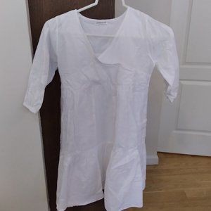 Essence white summer dress little girl sz 6, 8, 12